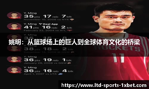 姚明：从篮球场上的巨人到全球体育文化的桥梁